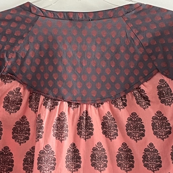 Sundance Stories to be Told Blouse Top 100% Cotton Button Front Boho Size M - Picture 6 of 13